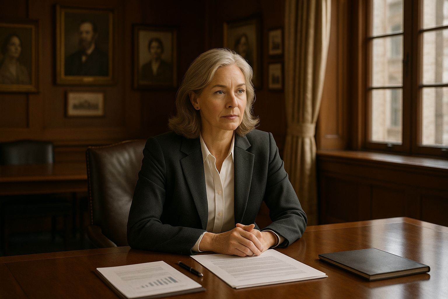 Next-gen leader contemplating their role in the family business